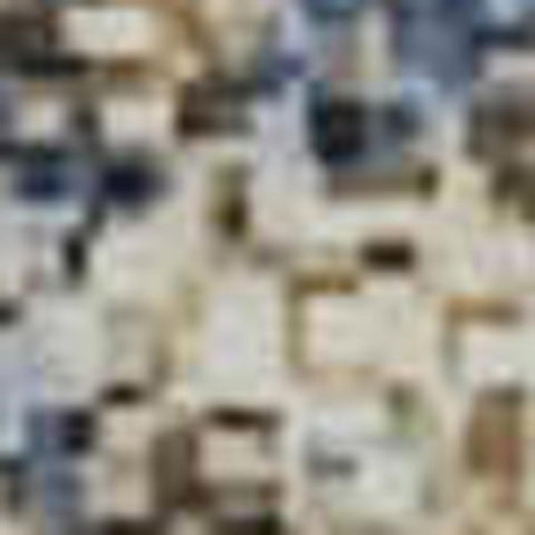 HomeRoots 9' X 12' Washable Abstract Area Rug in Taupe, Ivory & Gray with UV Protection for Modern Homes 709967