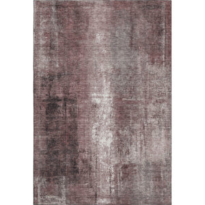 HomeRoots 5' X 8' Stylish Blush Charcoal Ivory Abstract Washable Area Rug with UV Protection for Homes 709976