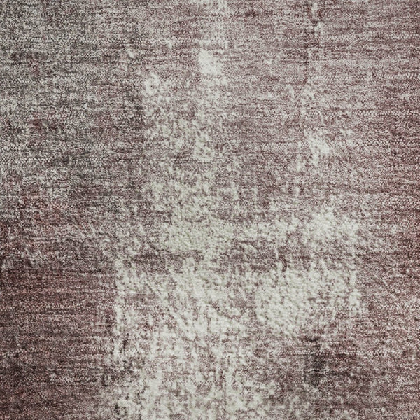 HomeRoots 5' X 8' Stylish Blush Charcoal Ivory Abstract Washable Area Rug with UV Protection for Homes 709976