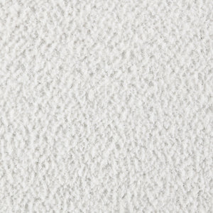 English Elm Lucifer White Shimmer Fabric Chair with Full Foam Cushion, Wooden Frame, Plastic Legs, 220lb Capacity B2726P308603