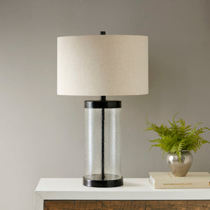 INK+IVY Macon  Glass Cylinder Table Lamp MP153-0179 Clear