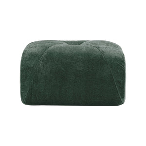 English Elm Ottoman Velvet Tufted Modular Cloud Sofa Plush High Density Foam Living Room Seating Green W714P387035
