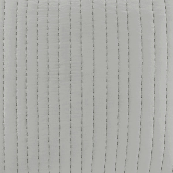 JLA Home INK+IVY - Cotton Quilted Euro Sham Cover 26x26 with Embroidered Texture, Farmhouse Shabby-Chic Breathable Cotton II11-930