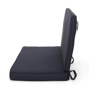 English Elm Christopher Knight Home® - Carolina Navy Cushion Set For Club Chairs & Loveseat - Durable, Water-Repellent, Stylish Comfort N775P270159N