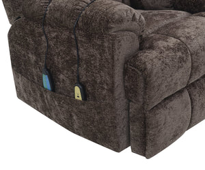 English Elm Brown Power Lift Recliner With Soothing Heat, Massage & Easy Mobility - Ultimate Comfort Solution! B062P215449