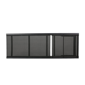 English Elm Christopher Knight Home® - Venice Outdoor Chaise Lounge - Adjustable, Breathable & Durable Black Aluminum Lounge For Patios 61698.00BBLKMP2