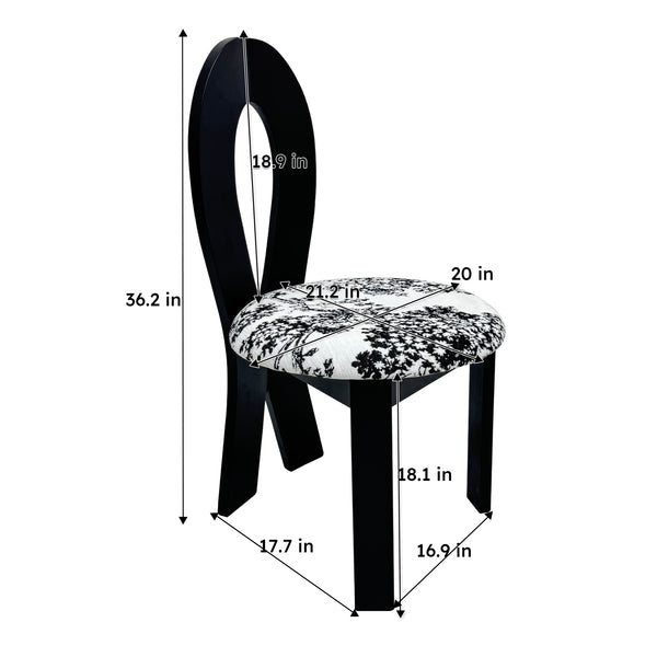 English Elm Dining Chairs Set Of 2 – Elegant Walnut Wood With Linen Cushions & Crisscross Backrest For Comfort W2700P338557