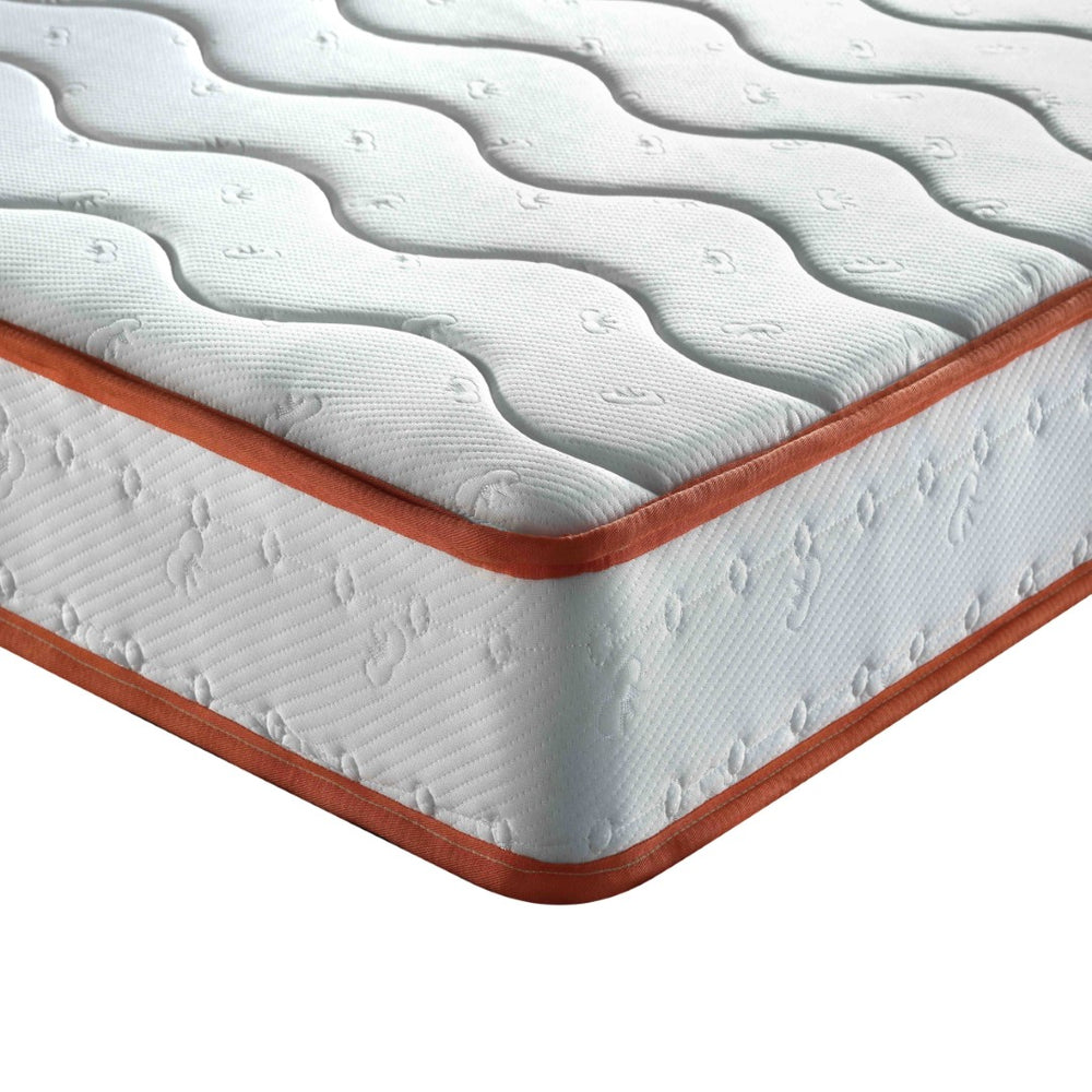 English Elm Twin Hybrid Pocket Coil Foam Mattress Medium Soft Sleep for Bunks and Guest Beds W3203P373888