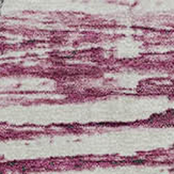 HomeRoots 8' X 10' Blush And Ivory Striped Washable Area Rug - UV Protected, Soft, Durable, Easy Care Design 710020