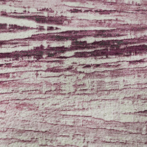 HomeRoots 10' Blush and Ivory Striped Washable Area Rug - UV Protected, Stain-Resistant, Perfect for Any Room 710022