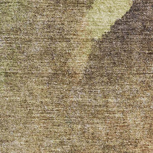 HomeRoots 9' X 12' Coffee And Taupe Abstract Area Rug - Durable, Washable & UV-Protected for Modern Spaces 710075