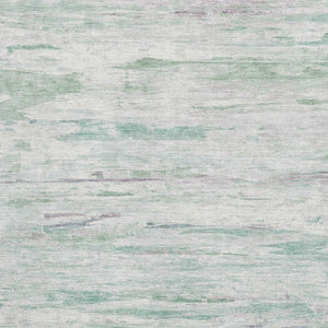 HomeRoots 10' X 14' Artichoke Green Abstract Washable Area Rug with UV Protection for Stylish Living Spaces 710124