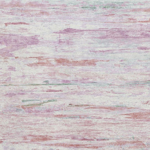 HomeRoots 5' X 8' Blush and Ivory Abstract Area Rug - Stylish, Washable, UV-Protected & Pet-Friendly Design! 710126
