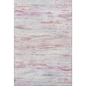 HomeRoots 10' X 14' Blush & Ivory Abstract Washable Area Rug - UV Protected, Stylish & Easy to Clean! 710130