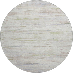 HomeRoots 8' X 10' Ivory And Beige Abstract Area Rug - Stylish, Washable, UV Protected, Perfect for High-Traffic Areas 710140