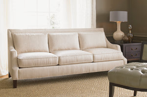 Lexington Bradley Sofa - Elegant New Traditional Design With Antique Mirrored Fronts And Plush Comfort Seating   7101-33-40