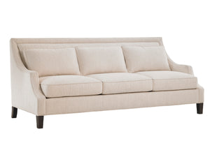 Lexington Bradley Sofa - Elegant New Traditional Design With Antique Mirrored Fronts And Plush Comfort Seating   7101-33-40
