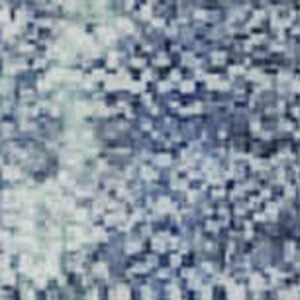 HomeRoots 10' Versatile Denim Blue Gray Ivory Abstract Washable Area Rug with UV Protection for Modern Homes 710214