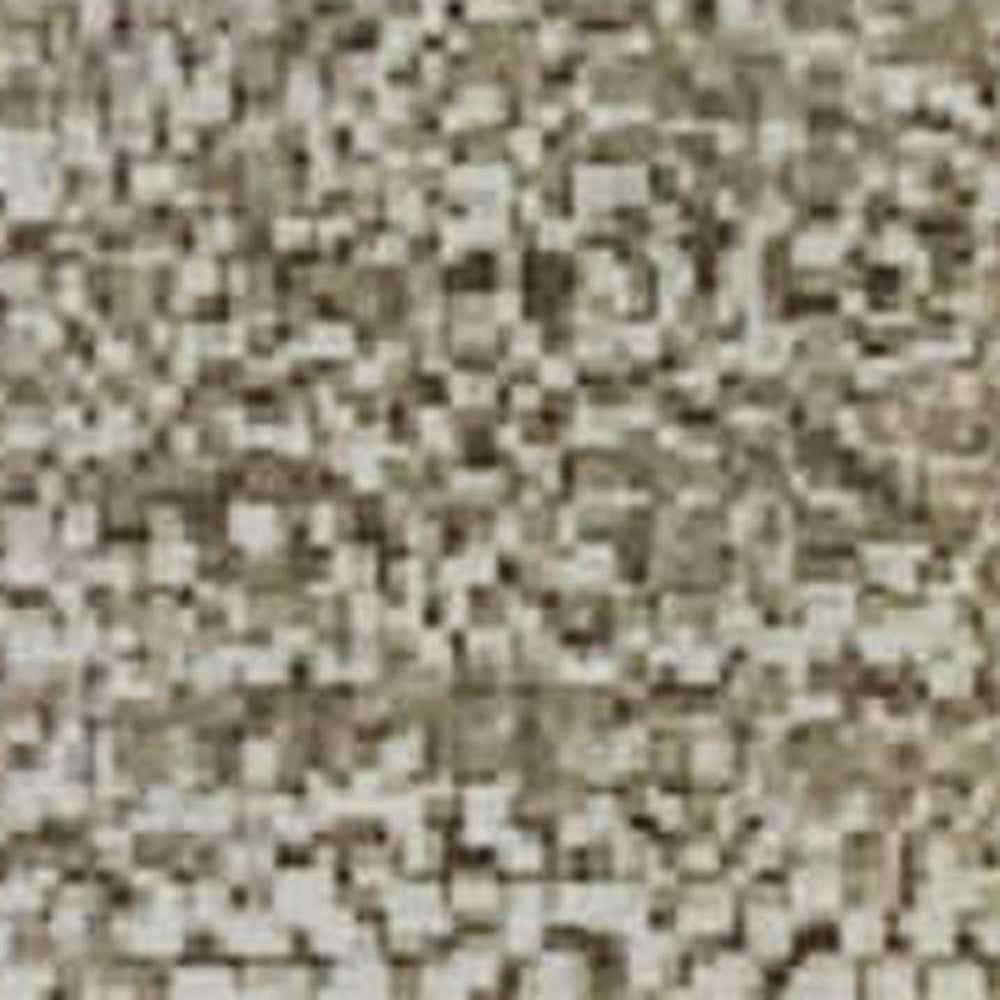 HomeRoots 8' Ivory Charcoal Beige Abstract Washable Round Rug - UV Protected, Non-Slip, Stylish & Durable! 710217