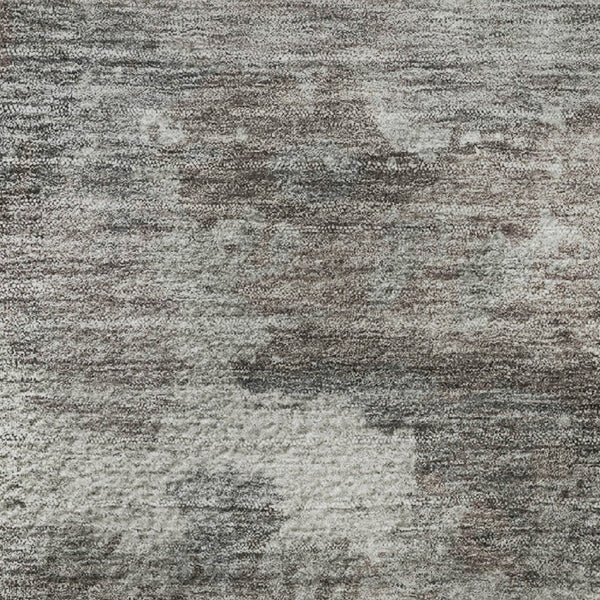 HomeRoots 8' X 10' Washable Brown and Gray Abstract Area Rug with UV Protection - Perfect for High-Traffic Spaces 710308