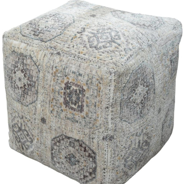 HomeRoots 5' X 8' Washable Blush & Emerald Geometric Area Rug - UV Protected, Stain-Resistant, Durable Design 710412