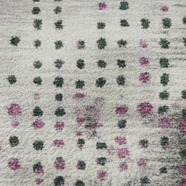 HomeRoots 18" Coastal-Inspired Beige and Blue Striped Pouf Ottoman - Versatile Footrest and Extra Seating Solution 710415