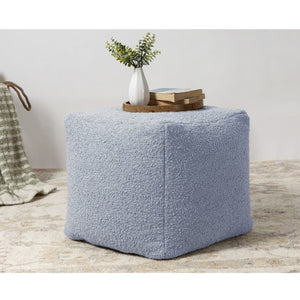 HomeRoots 5' X 8' Denim Blue & Chocolate Geometric Area Rug – Washable, Stain Resistant, UV Protected Style 710424