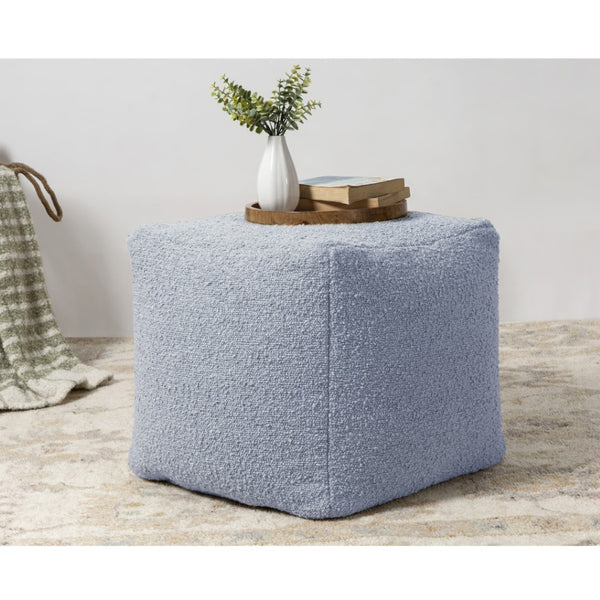 HomeRoots 5' X 8' Denim Blue & Chocolate Geometric Area Rug – Washable, Stain Resistant, UV Protected Style 710424