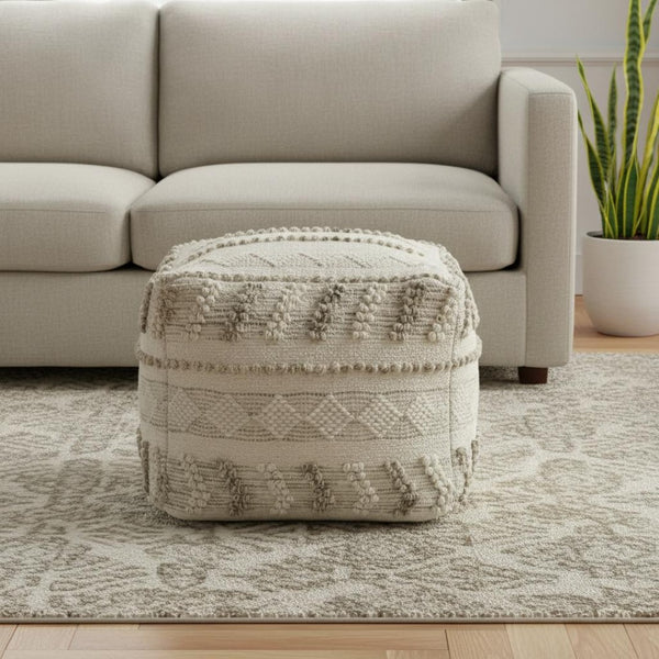 HomeRoots 5' X 8' Stylish Teal & Chocolate Geometric Washable Area Rug with UV Protection for Busy Homes 710448