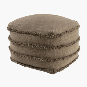 HomeRoots 8' Teal and Chocolate Geometric Washable Round Rug - Durable, UV-Protected, Perfect for Busy Homes! 710450