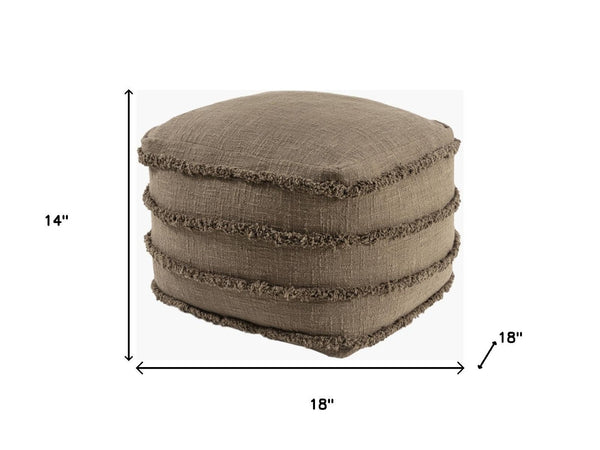 HomeRoots 8' Teal and Chocolate Geometric Washable Round Rug - Durable, UV-Protected, Perfect for Busy Homes! 710450