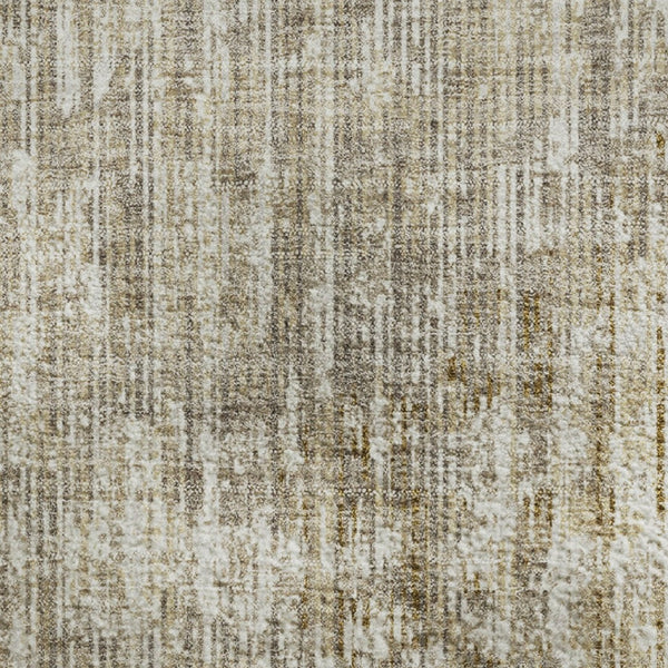 HomeRoots 10' X 14' Khaki & Beige Geometric Area Rug – Stylish, Washable, UV-Protected for Busy Homes! 710471