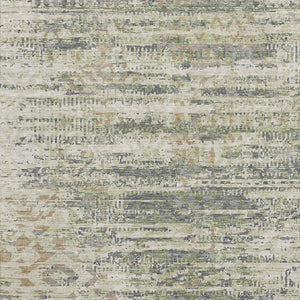 HomeRoots 5' X 8' Artichoke Green Moroccan Area Rug – Washable & UV-Protected for Kid & Pet-Friendly Spaces 710492