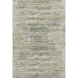 HomeRoots 9' X 12' Artichoke Green Moroccan Area Rug - Washable, UV Protected, Stain Resistant for Busy Homes 710495
