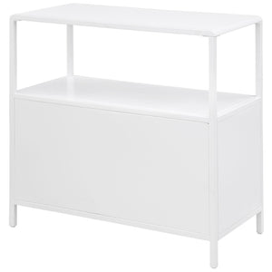 English Elm Clackamas Engineered Wood Shoe Cabinet with Hairpin Legs and Matte Gold Hardware B062P440089