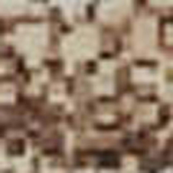 HomeRoots 9' X 12' Taupe Ivory Rust Geometric Area Rug - Durable, Washable, UV Protected for Modern Homes 710627