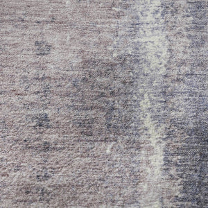 HomeRoots 8' X 10' Stylish Lavender Gray Abstract Area Rug – Washable, UV-Protected, Perfect for Any Space! 710632