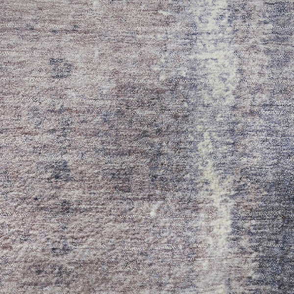 HomeRoots 8' X 10' Stylish Lavender Gray Abstract Area Rug – Washable, UV-Protected, Perfect for Any Space! 710632