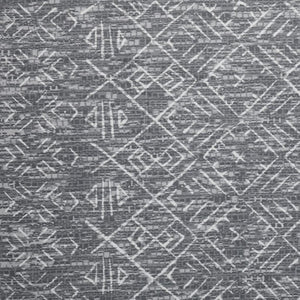 HomeRoots 8' X 10' Green & Off-White Tribal Distressed Area Rug - Durable, Stylish, Low-Maintenance for Any Room 710667