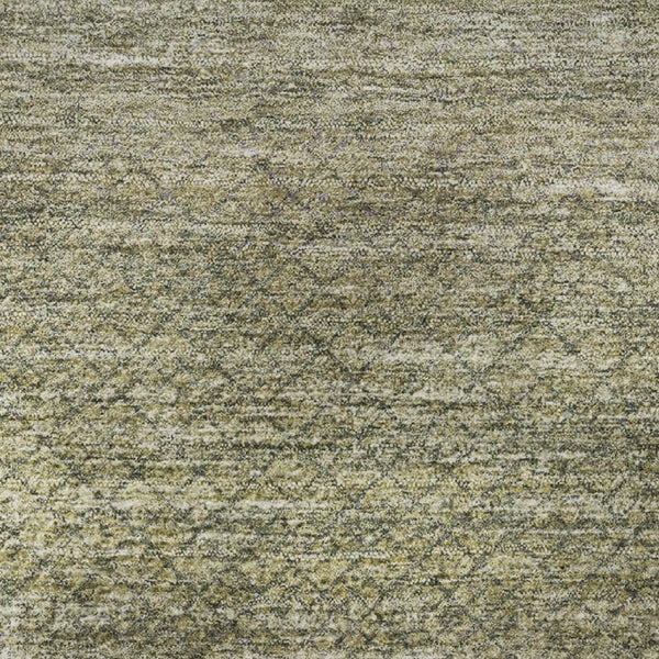 HomeRoots 5' X 8' Fern Green & Gray Geometric Area Rug - Washable, UV Protected, Durable for Homes with Kids & Pets 710713