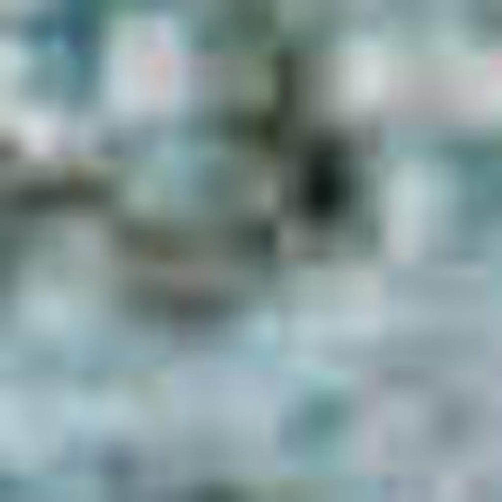 HomeRoots 9' X 12' Geometric Teal & Brown Area Rug - Washable, UV Protected, Durable for High-Traffic Spaces 710722