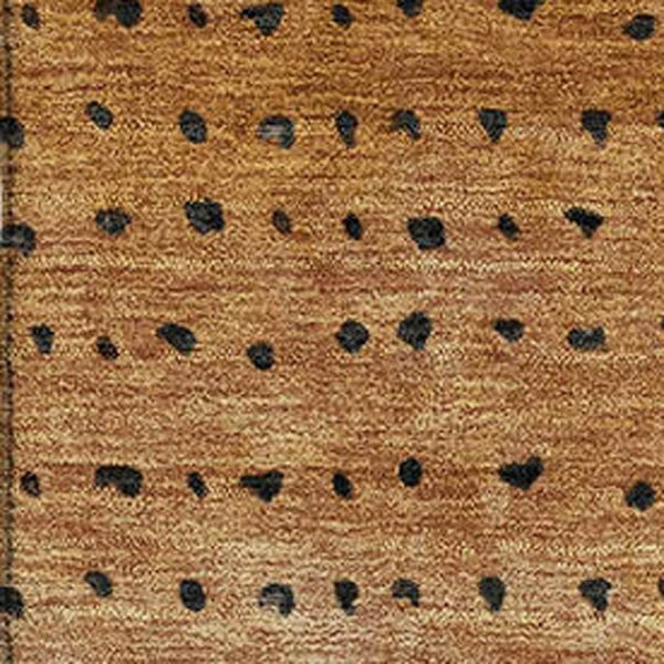 HomeRoots 9' X 12' Copper Gray & Silver Abstract Area Rug – Washable, UV Protected, Stain Resistant, Durable Design 710806