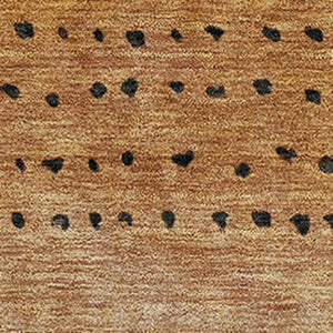 HomeRoots 10' X 14' Copper Gray & Silver Abstract Area Rug - Washable, UV-Protected, Durable for Busy Homes 710807
