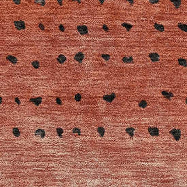 HomeRoots 10' X 14' Modern Abstract Washable Area Rug in Rust Charcoal Gray with UV Protection & Easy Care 710819