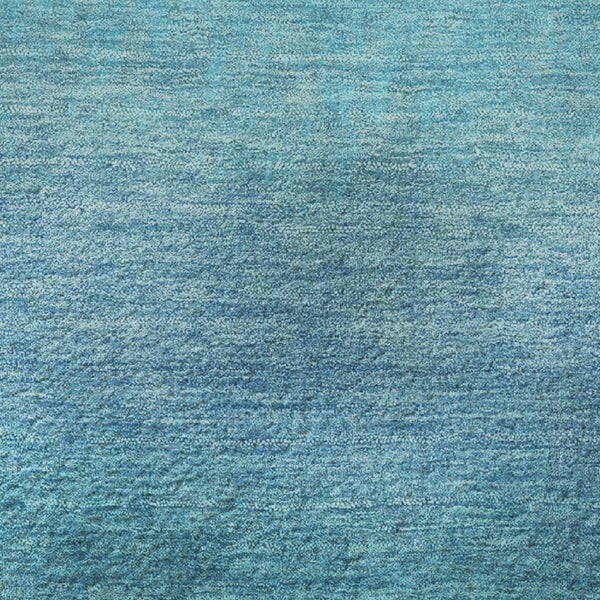 HomeRoots 8' X 10' Vibrant Aqua, Orange & Copper Ombre Area Rug - Durable, Stain Resistant & UV Protected! 710901