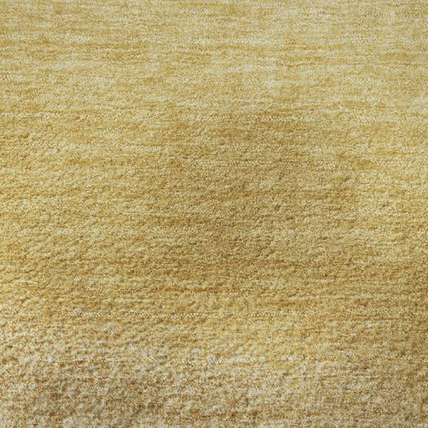 HomeRoots 10' X 14' Ombre Area Rug in Gold, Beige & Wheat - Durable, UV-Protected, Stain-Resistant Beauty! 710927