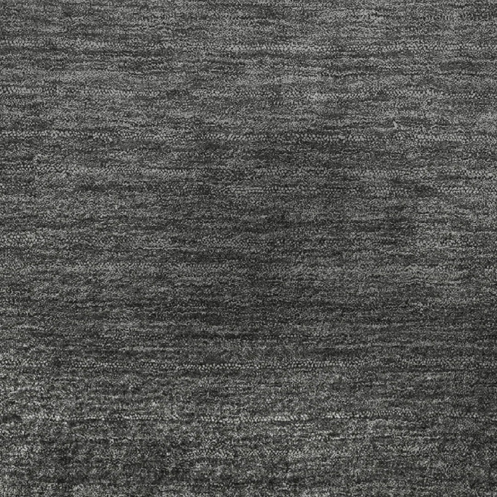 HomeRoots 9' X 12' Gray, Black, Silver Ombre Washable Area Rug - Durable, Stain Resistant, UV Protected Design 710932