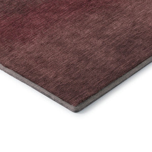 HomeRoots 8' X 10' Ombre Red and Blush Washable Area Rug - Stylish, Durable, UV-Protected for Daily Use! 710943