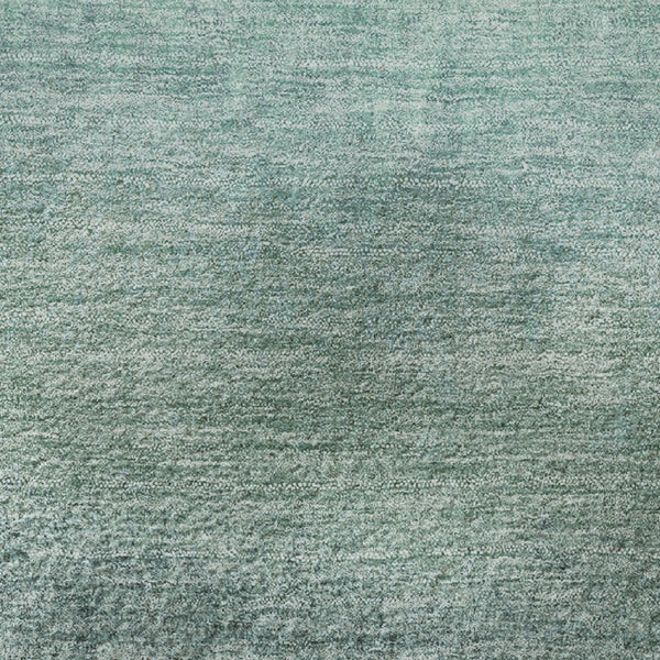 HomeRoots 8' X 10' Pale Aqua-Gray Ombre Washable Area Rug - Family-Friendly, UV-Protected & Stain Resistant! 710949