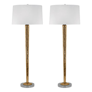 Mercury Glass 37'' High 2-Light Buffet Lamp - Set of 2 - Mercury Gold 711/S2 Elk Home